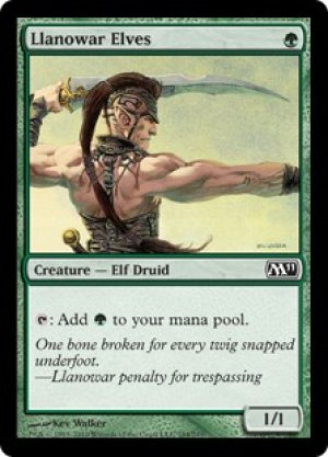 画像: Llanowar Elves