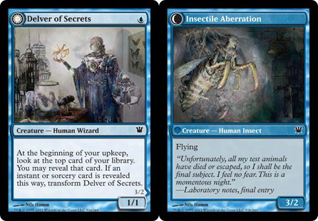 画像1: Delver of Secrets／Insectile Aberration